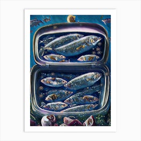 Sardines In A Box Art Print