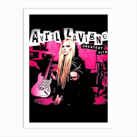 Avril Lavigne 20 Art Print