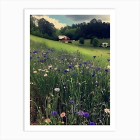 Field Of Wildflowers 1 Art Print