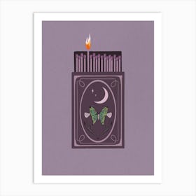 Autumn Matchbox Art Print