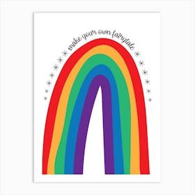 Fairytale Rainbow Art Print