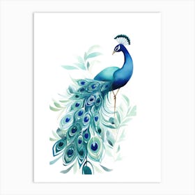 Peacock 5 Art Print