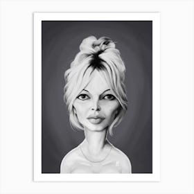 Brigitte Bardot Art Print