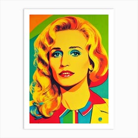 Vera Farmiga Colourful Pop Movies Art Movies Art Print