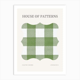 Checkered Pattern Poster 31 Art Print