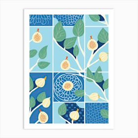 Figs Illustration 2 Art Print