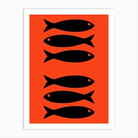 Fishes.uk Art Print