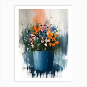 Winter Flowers 19 Art Print