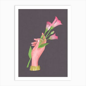 Pink Flowers Art Print