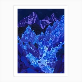 Ice Mountain 1 Art Print