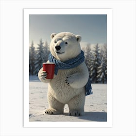 Polar Bear 3 Art Print