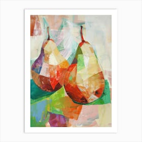 Two Pears 3 Art Print