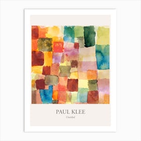 Untitled, Paul Klee Art Print Poster Art Print