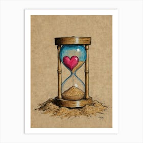 Hourglass 1 Art Print