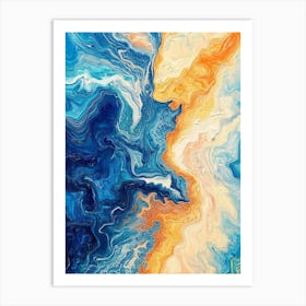 Abstract Painting 8 Art Print