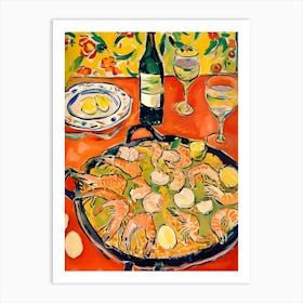 Spanish Paella Art Print