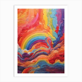 Rainbow In The Sky 1 Art Print