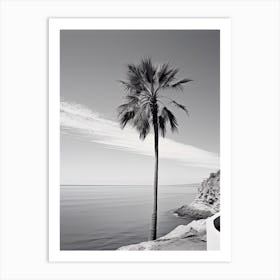 Algarve, Portugal, Photography In Black And White 3 Art Print