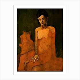 Pablo Picasso 'Nude' Art Print