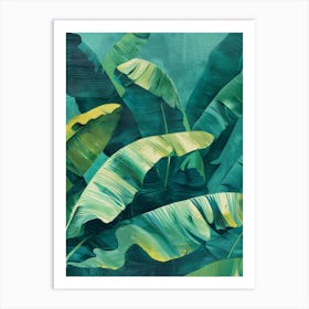 Tropical Leaves 40 Art Print