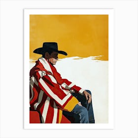 The Cowboy’s Escape Art Print