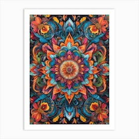 Mandala 9 Art Print