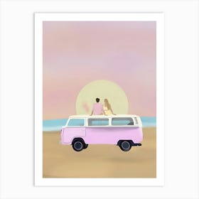 Vw Bus 2 Art Print