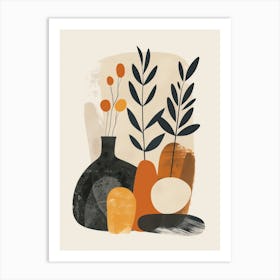 Cute Abstract Objects Collection 2 Art Print