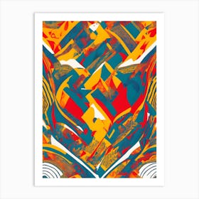 Abstract Pattern Art Print