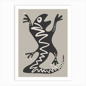 Lizard 2 Art Print