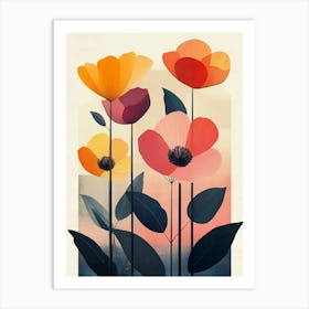 Poppies 46 Art Print