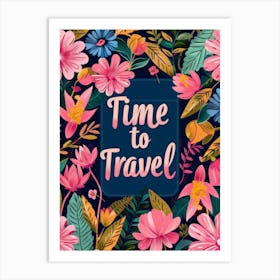 Time To Travel 1 Art Print