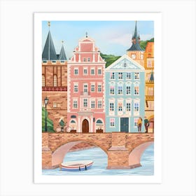 Prague Travel Art Print