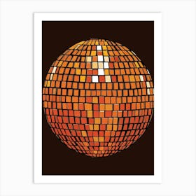 Disco Ball 60 Art Print