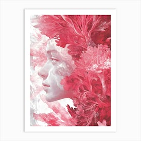 Woman'S Head 2 Art Print