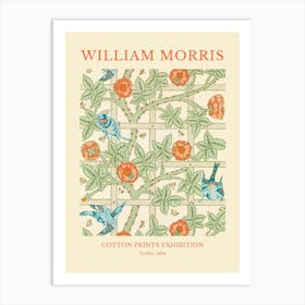 William Morris Cotton Prints Exhibition 4 Art Print