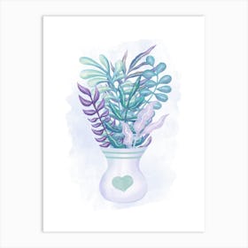 Plant Bouquet Art Print