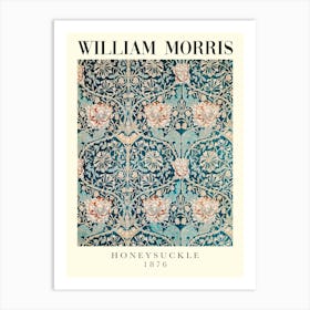 William Morris Honeysuckle Art Print