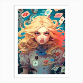 Alice In Wonderland Surreal 2 Art Print