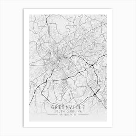 Greenville South Carolina Art Print