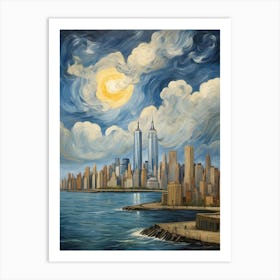 New York City Skyline Art Print