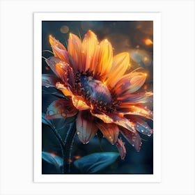Sunflower Hd Wallpaper Art Print