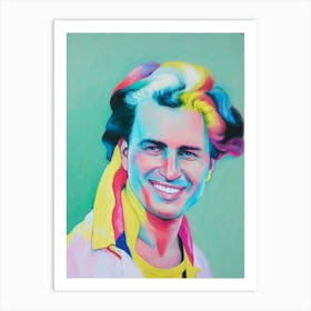 Carlos Vives Colourful Illustration Art Print