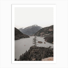 Rustic Lake Views Art Print