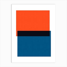 Modern and conceptual geometric 2 Art Print