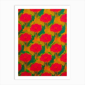 Rose 3 Andy Warhol Flower Art Print