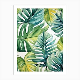 Tropical Leaves 7 Art Print