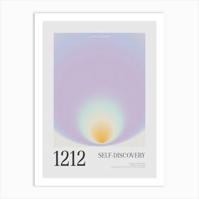 Angel Number 1212 Self Discovery Art Print