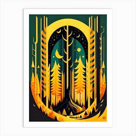 Forest 50 Art Print