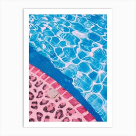 Pink Pool 7 Art Print